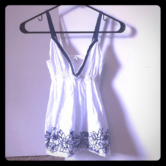 Abercrombie & Fitch Tops - A&F Floral Babydoll Tank
